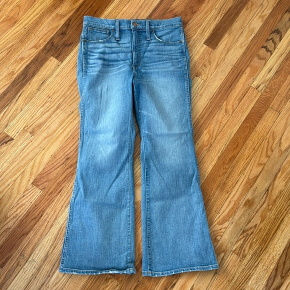 NWOT Madewell Retro Flare Jeans - Picture 7 of 13